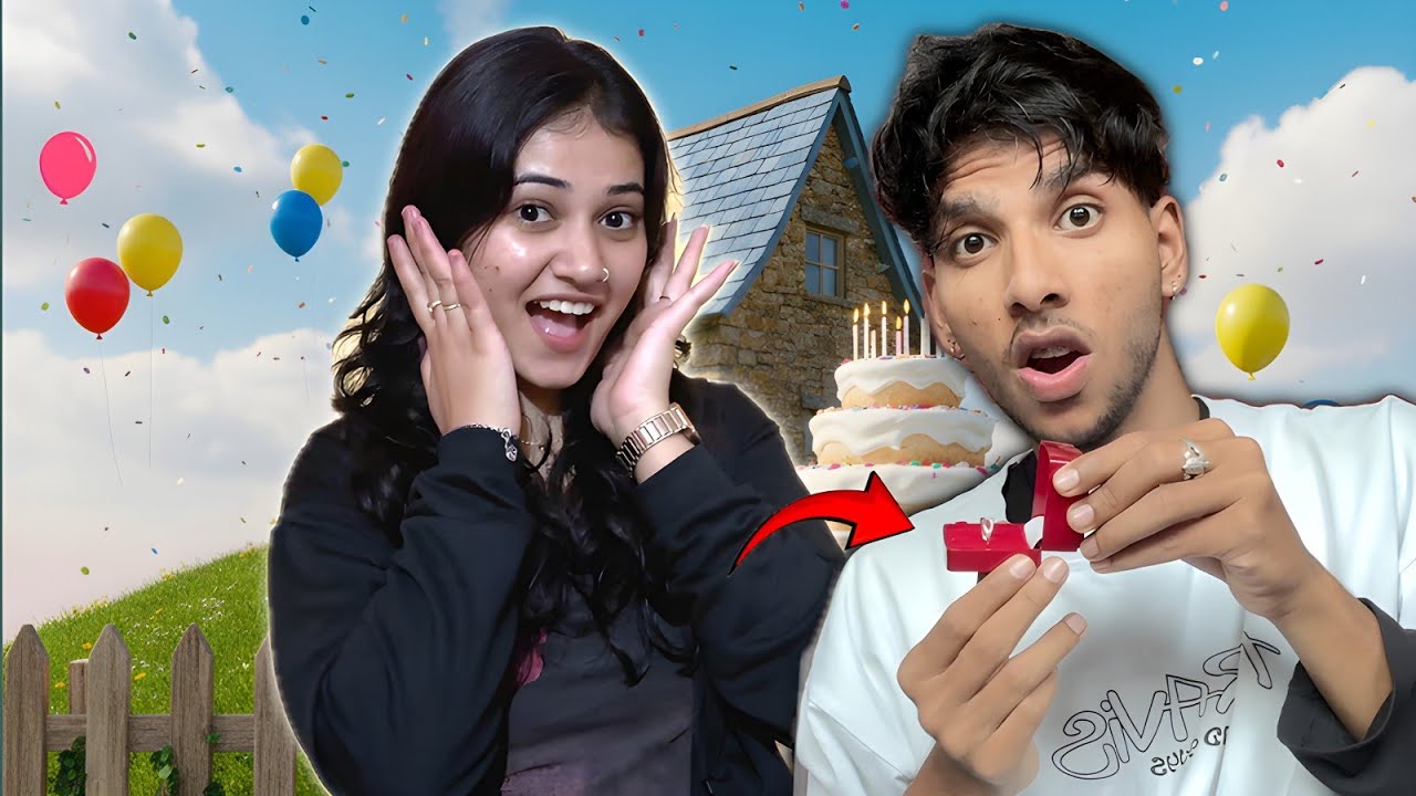 I Gifted Ring On Her Special Day😍 Her Reaction