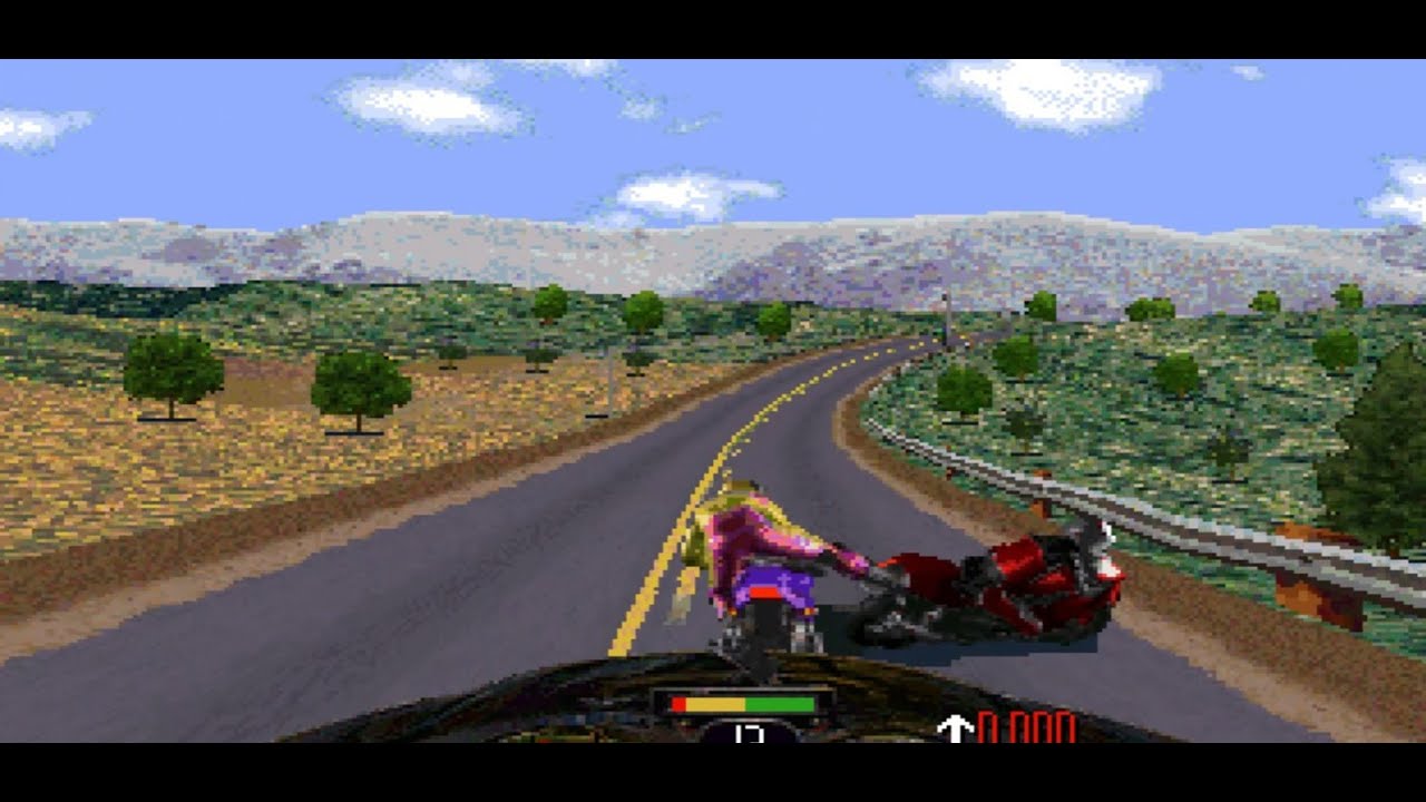 ROAD RASH 1991 | PC GAMEPLAY 