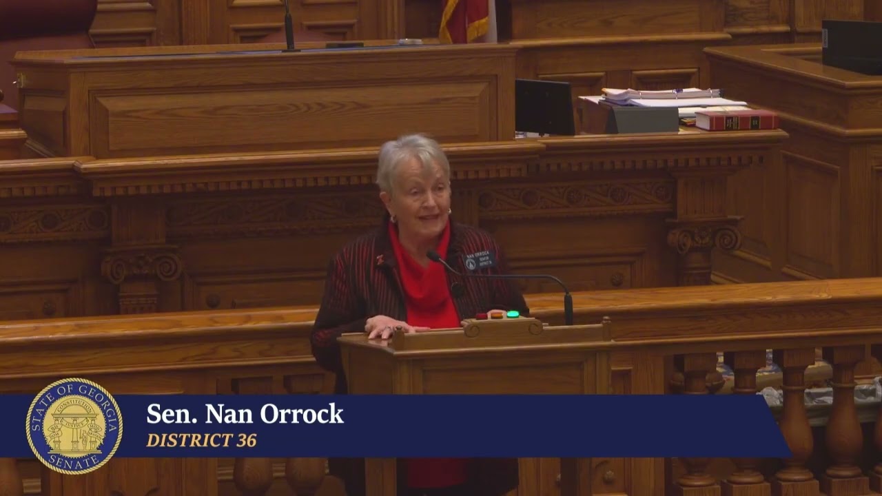 Sen. Nan Orrock Defends Free Speech in the Senate 2.3.2026