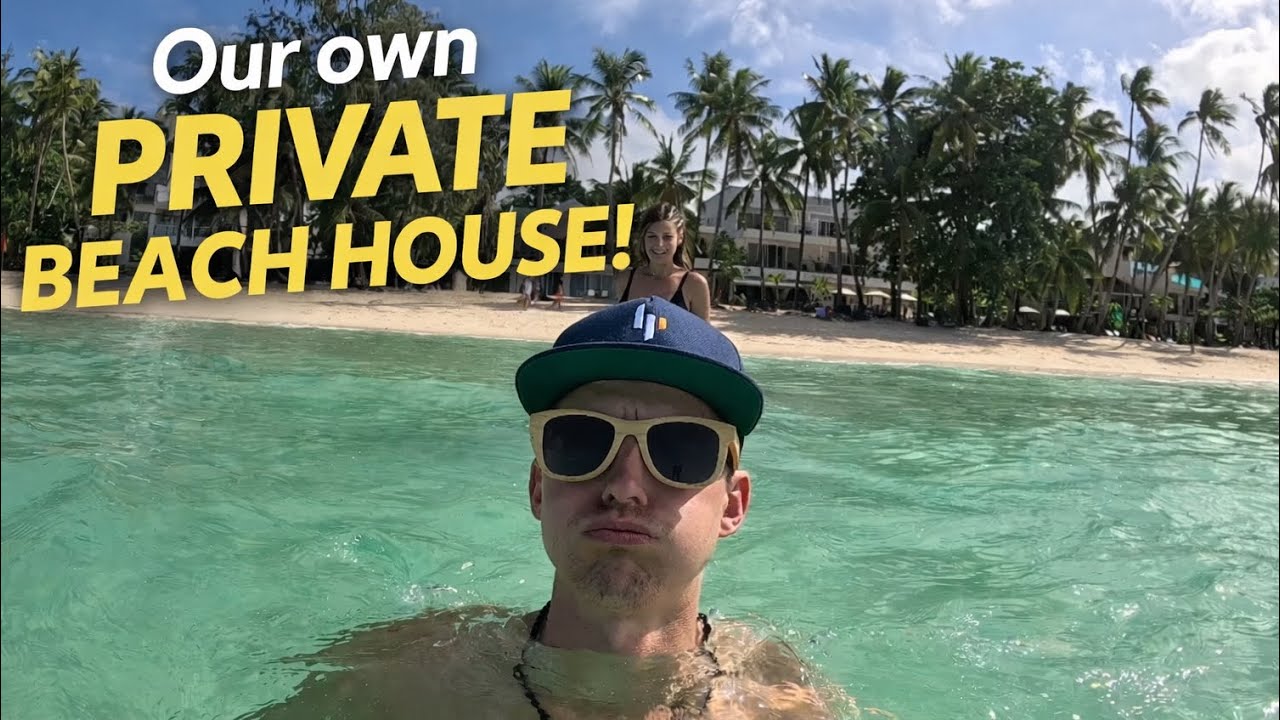 Наш частный пляжный домик на Боракае 🌴 Наш последний отдых на острове