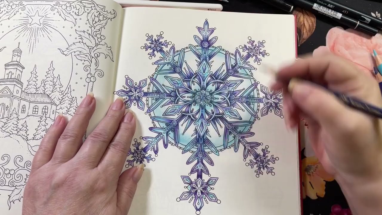 God Jul  (Merry Christmas)  Snowflake  Part 2