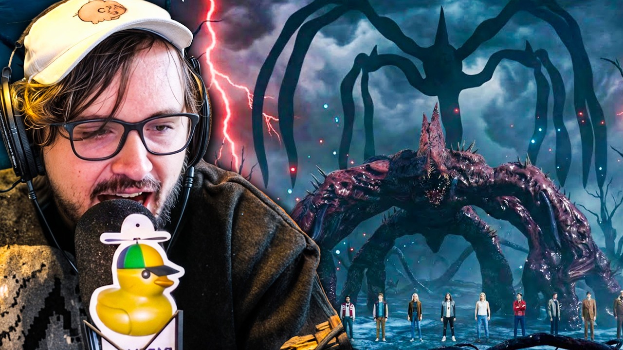 REAGISCO ALLE DIMENSIONI REALI DEI MOSTRI DI STRANGER THINGS! (Stranger Things Size Comparison)
