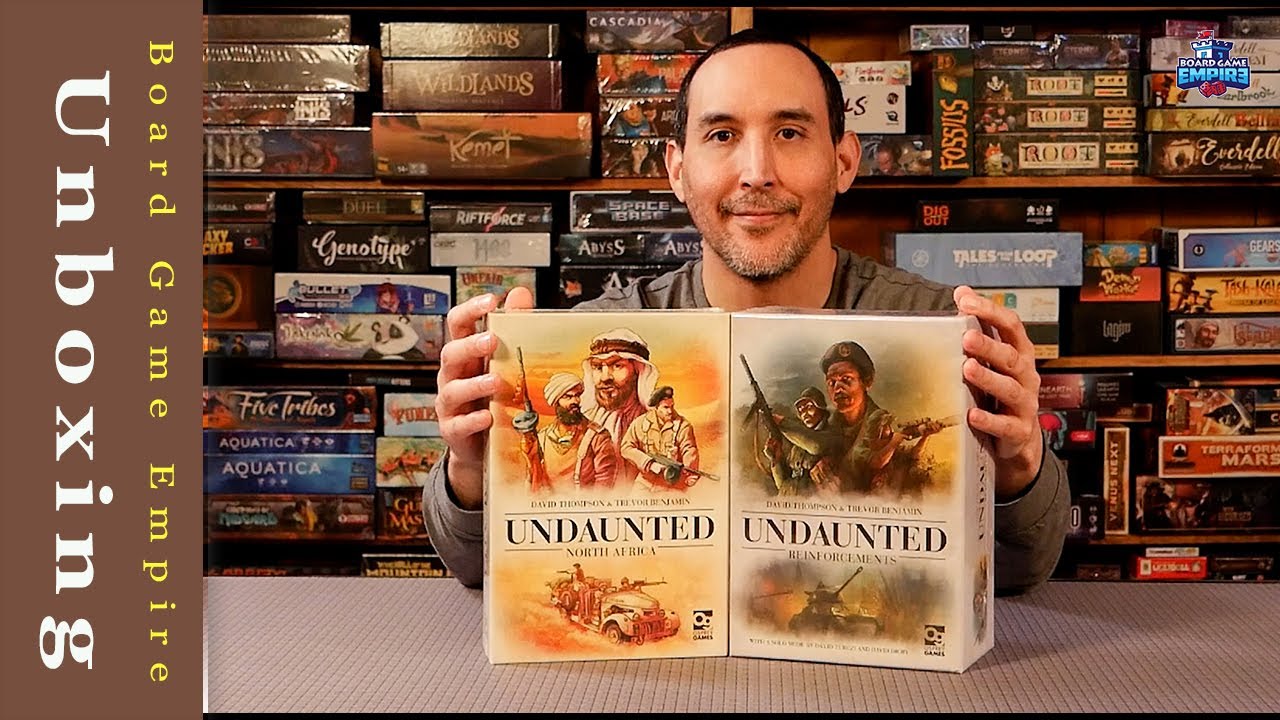 Undaunted North Africa & Undaunted Reinforcements Unboxing - Osprey Games