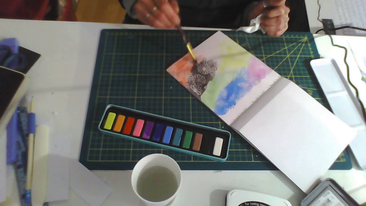 JE TESTE LA PEINTURE AQUARELLE DE CHEZ ACTION