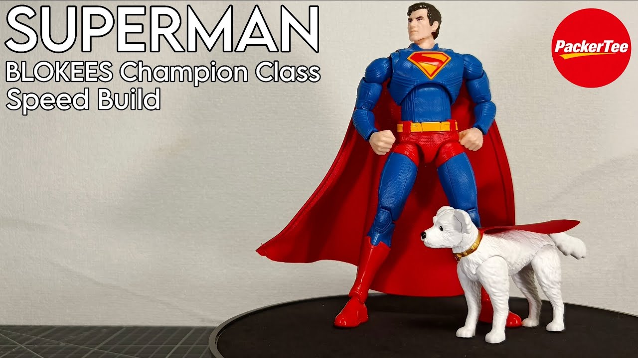 Superman | Blokees Champion Class | Scale 1/12 | Speed Build
