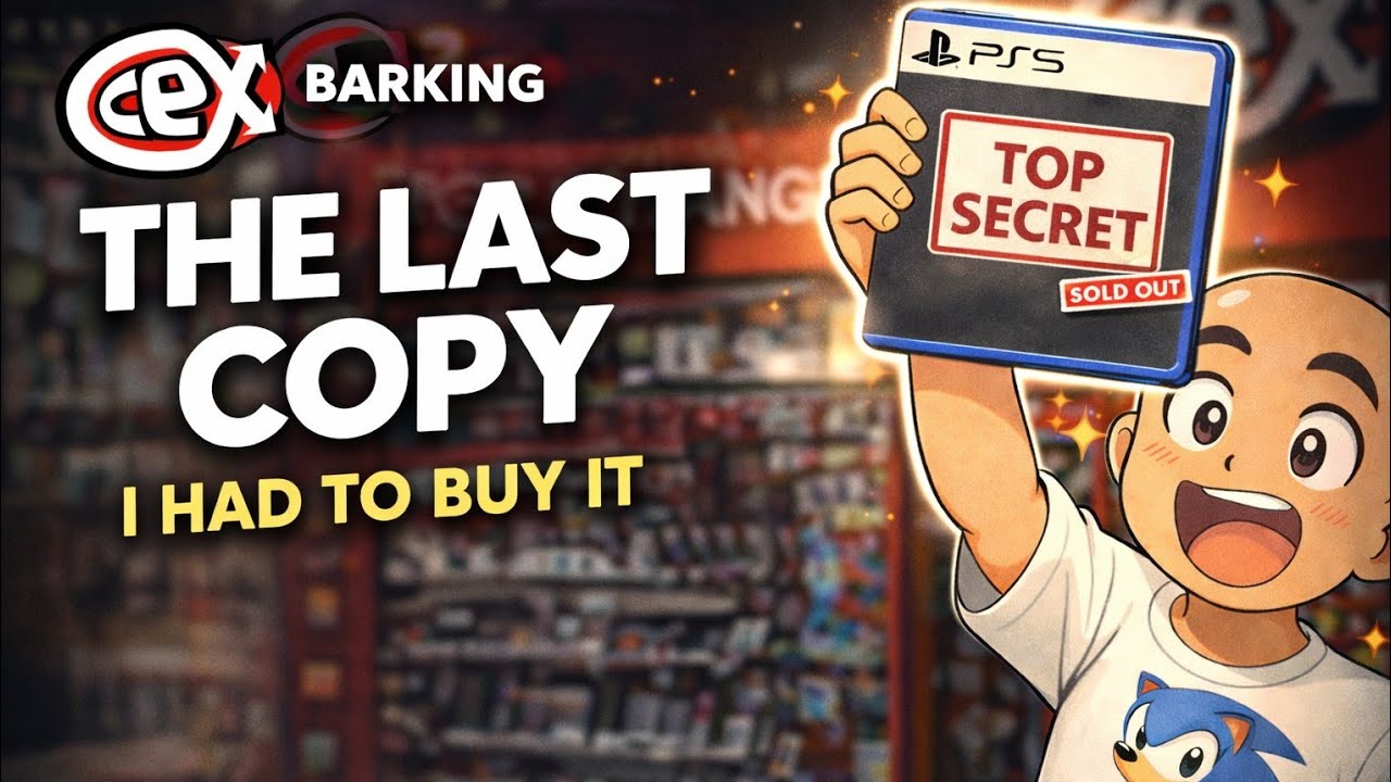 Покупаю ПОСЛЕДНИЙ экземпляр этой игры! CEX Barking