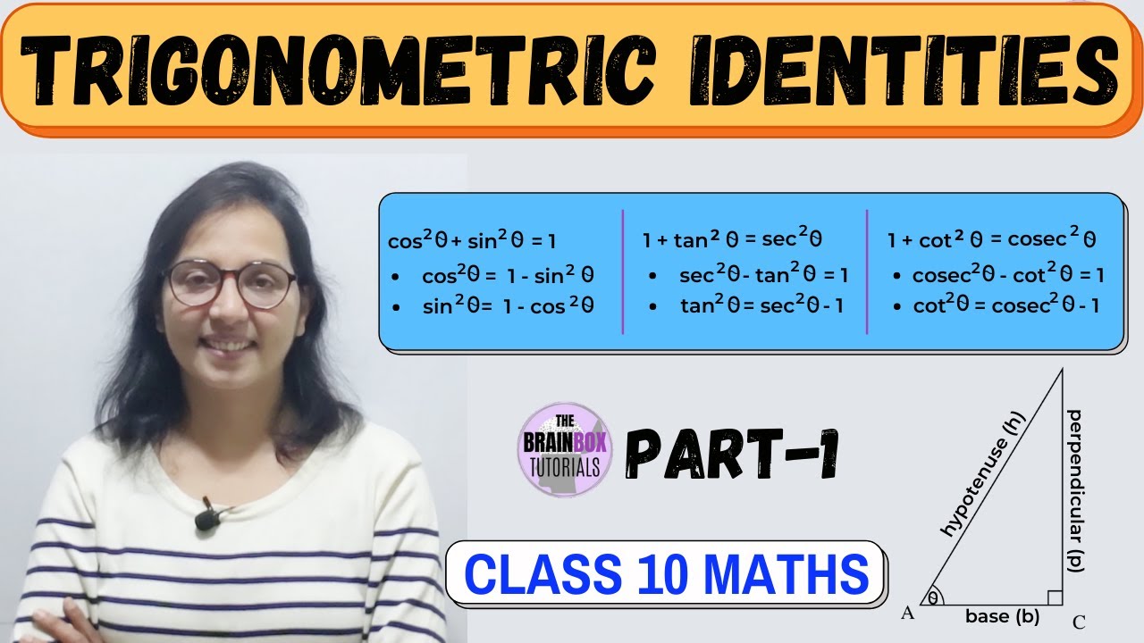 Trigonometric Identities । Trigonometry । Class 10 । Trigonometry Prove that Sums । Formlas