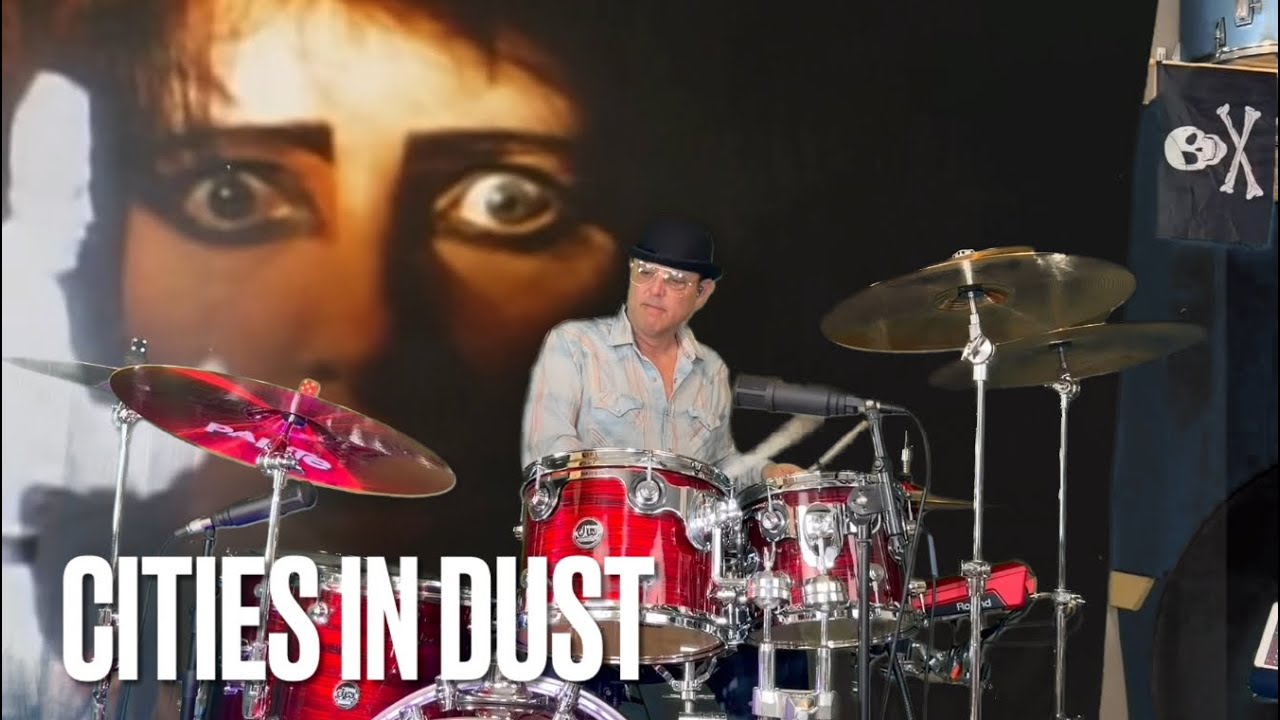 Cities in Dust - Siouxsie and the Banshees , a vintage 1984 drum cover 