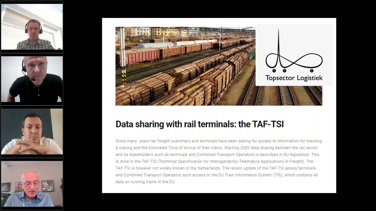 Data sharing with rail terminals  the TAF TSI