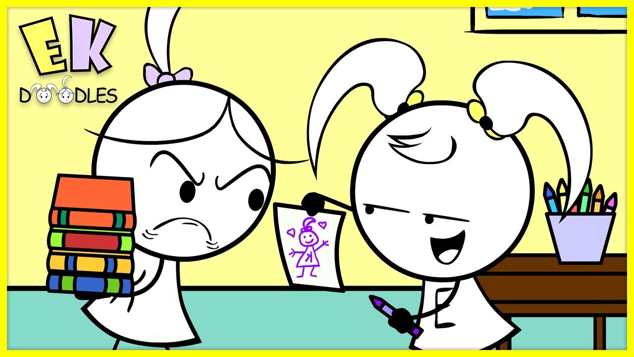 Emma & Kate "A Doodle Surprise for You" - EK Doodles Cute Animation