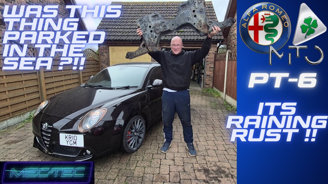 ABANDONED Alfa Romeo Mito CLOVERLEAF Pt 6 ITS RAINING RUST !!!
