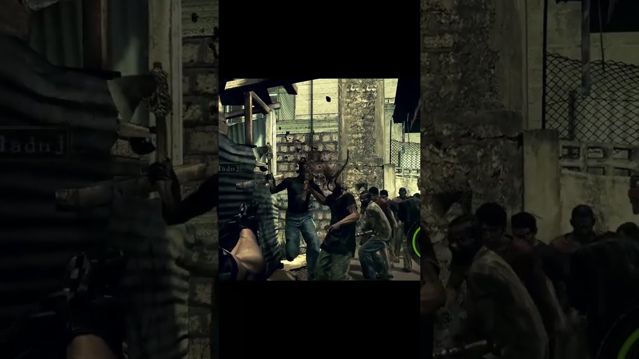 Two-player game Resident evil 5 cooperative play together :)