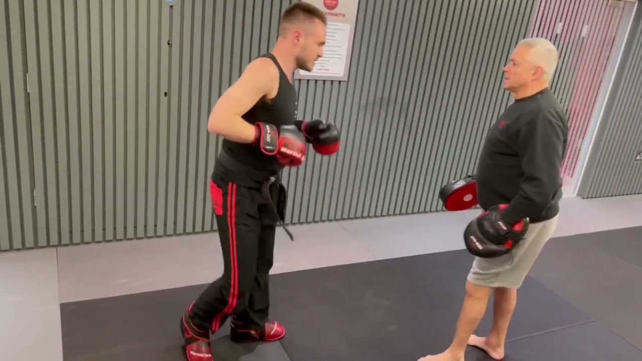 Sensei Joe Watkins Kill,Smash and Destroying The Pads