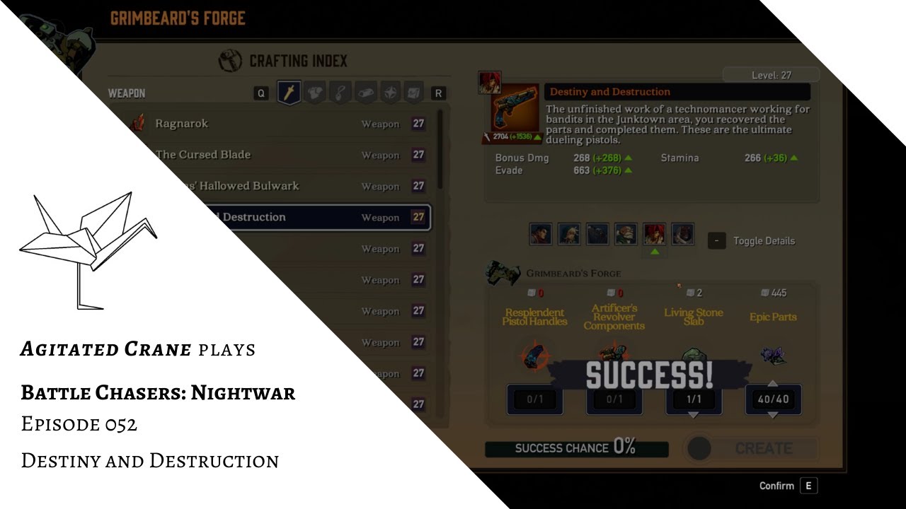 Battle Chasers Nightwar 052 / Destiny and Destruction