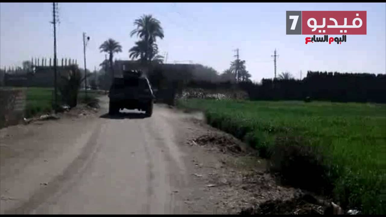 تبادل إطلاق النار بين الشرطة والخارجين فى حملة بسوهاج