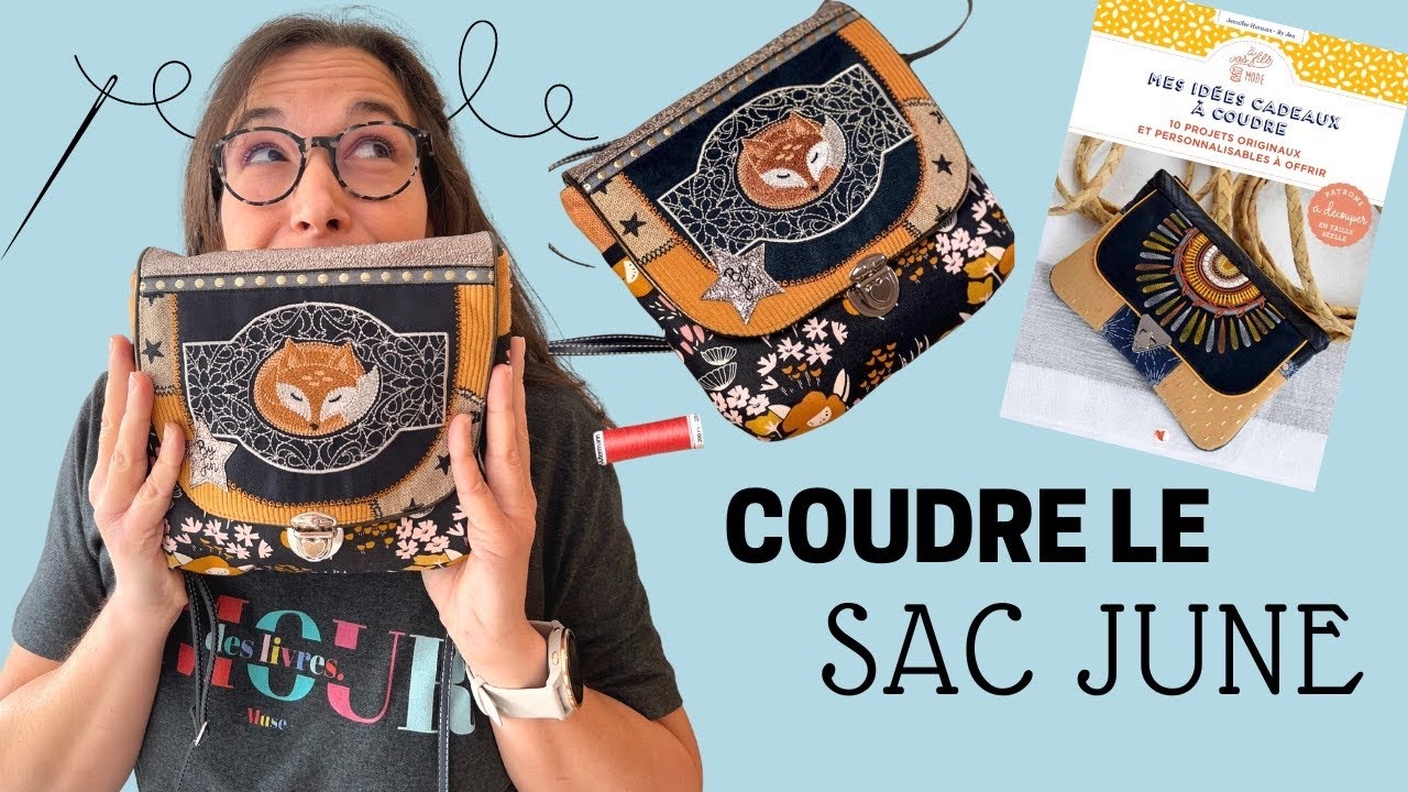 Coudre le petit Sac JUNE #sacjune