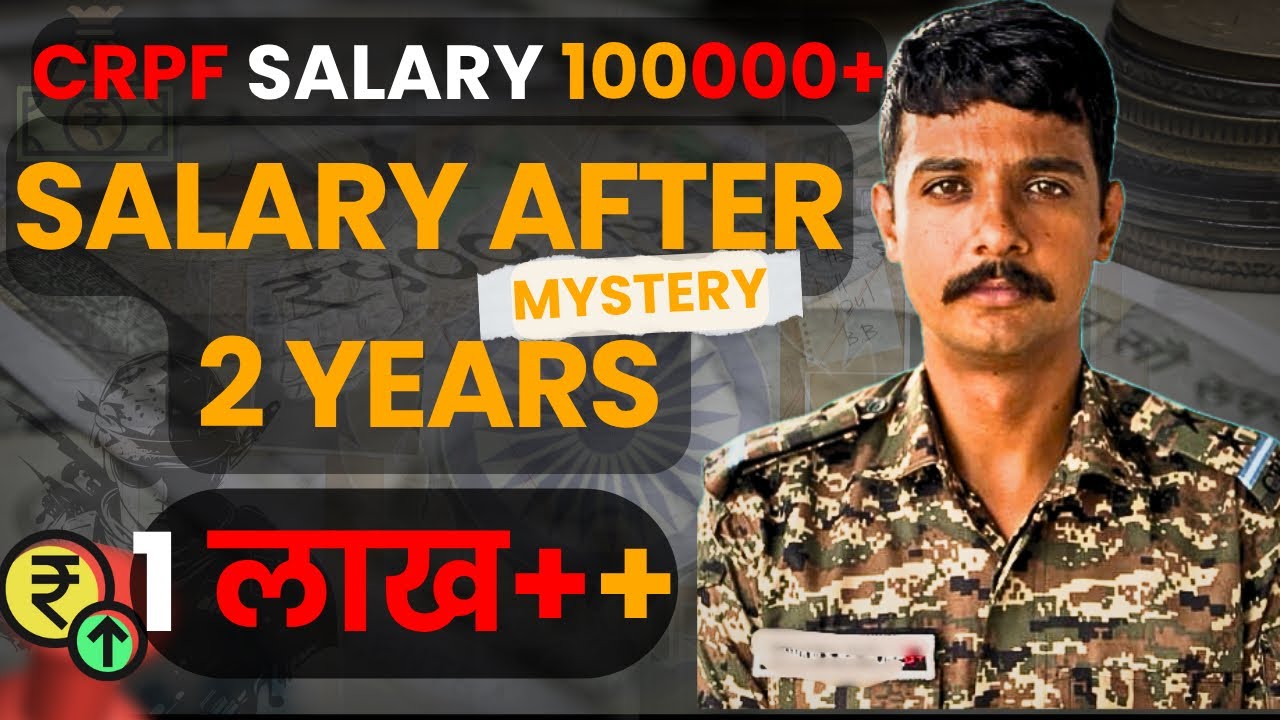 💰 CRPF SI Salary After 2 Years | In-Hand Salary, Perks, Promotions & Full Breakdown 2025