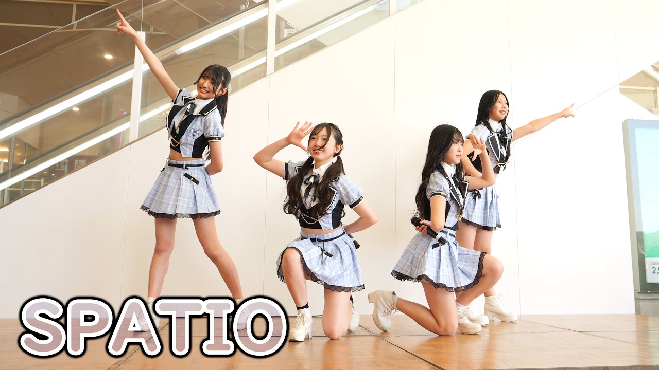 SPATIO [ 4K/60P ] (1部) IDOL TOUR 2025 ( 2025/4/13 イオンタウン防府 スパティオ アイドル 新衣装 )