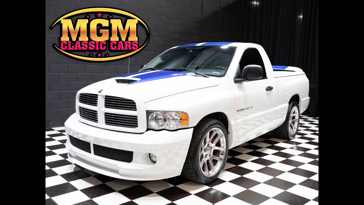 2005 Dodge Ram 1500 SRT-10, Manual, Mint Condition, Low Miles - For Sale