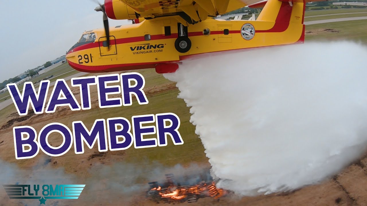 The CL215 Water Bomber Flight | Oshkosh🛩️