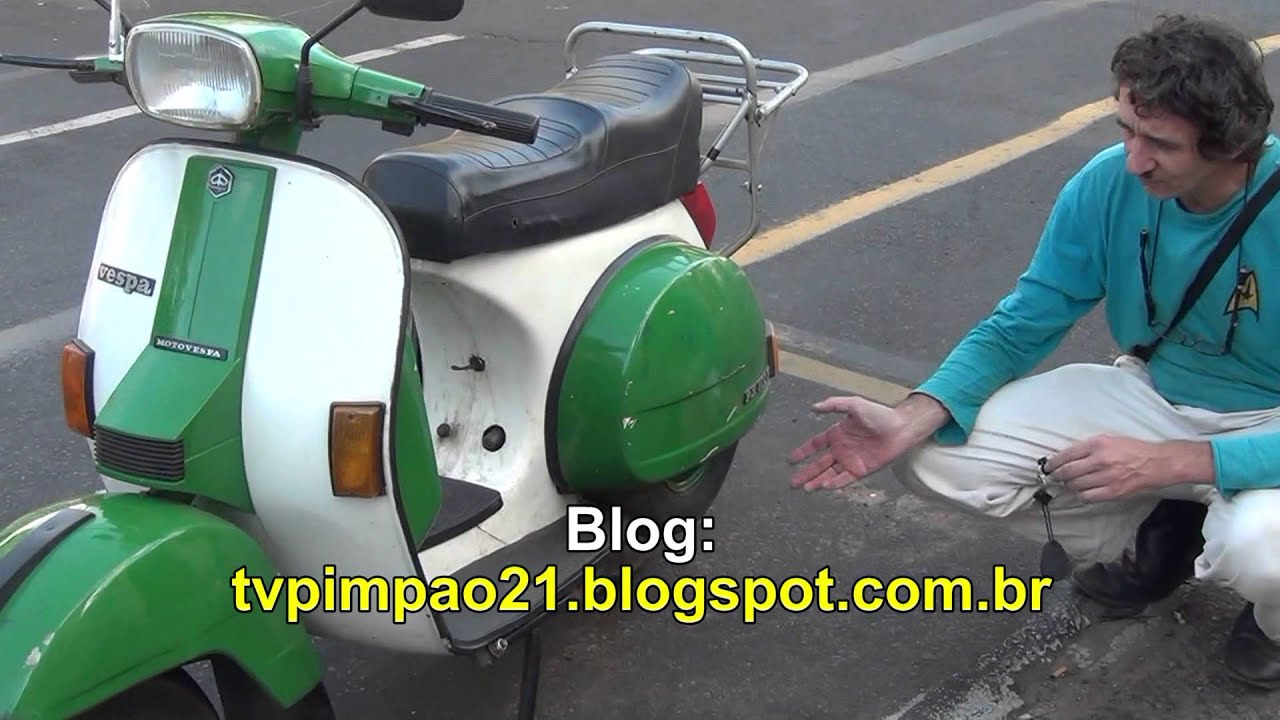 MOTO VESPA PX200 1988 DO LORD PIMPÃO