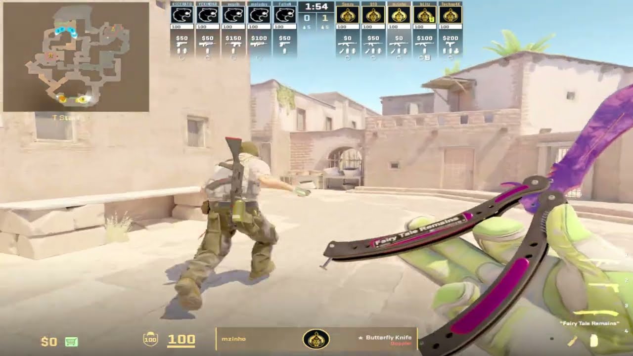 The MongolZ mzinho (24/14) vs FURIA (Anubis) @ IEM Dallas 2025 | CS2 POV