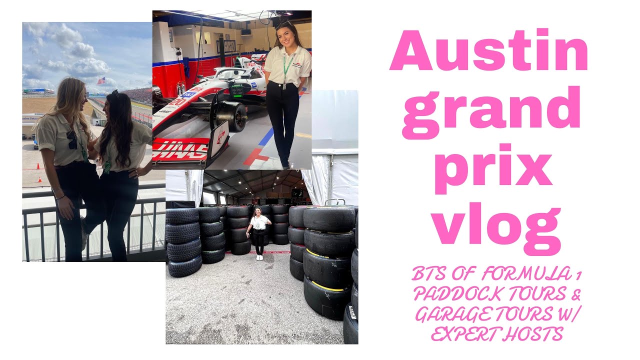 USGP VLOG - Working w/ Expert Hosts & F1 Experiences