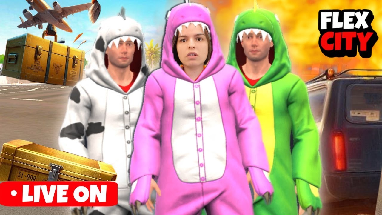 🔴 VEM PRA LIVE JOGAR FLEX CITY COMIGO 🔥 LIVE ON 🔴