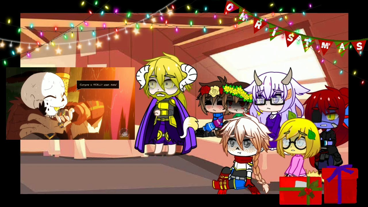 Undertale react to underverse/ Part 22/ Requested video part 18.