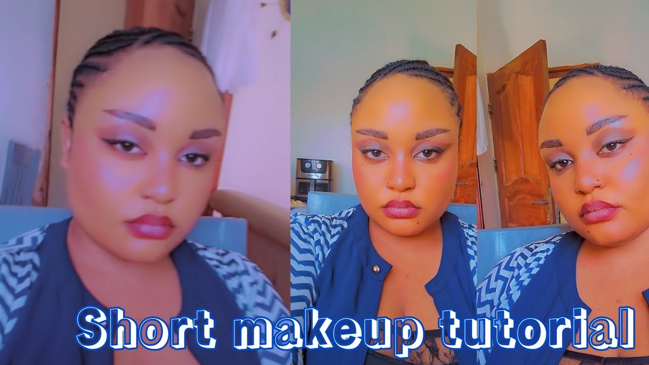 Short titktok makeup tutorial