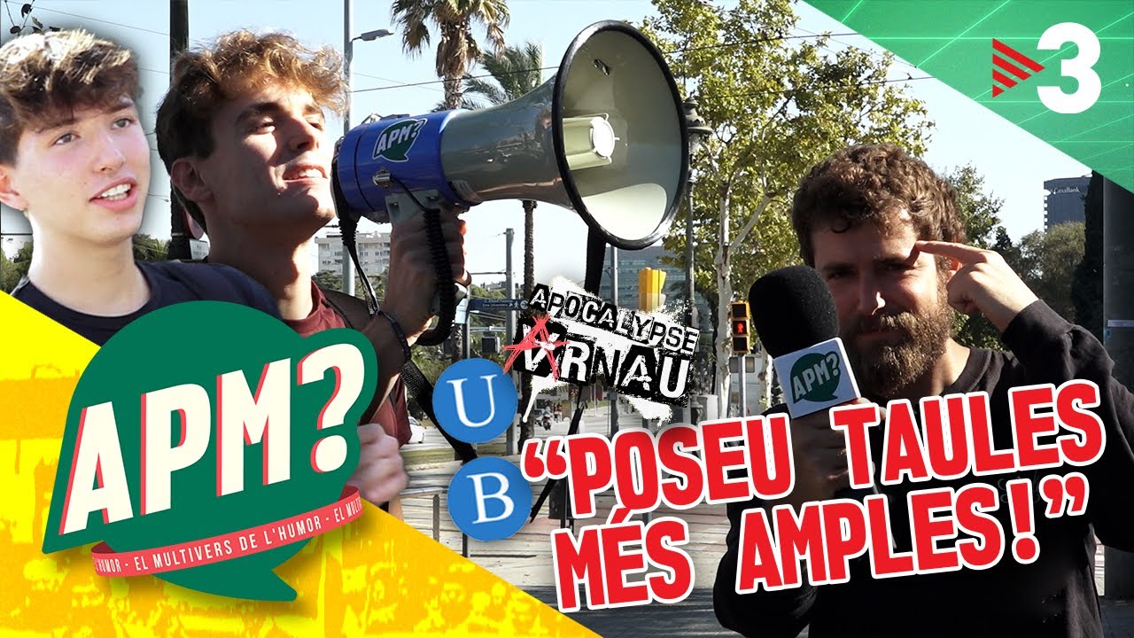 APOCALYPSE ARNAU: Les queixes de la UNIVERSITAT 📚