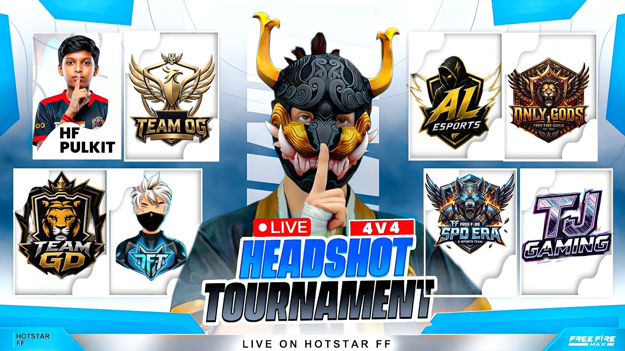 Biggest CS Tournament Ever GD. NLF vs TJ HF AL DBS  #freefire #gyangaming #freefirelive