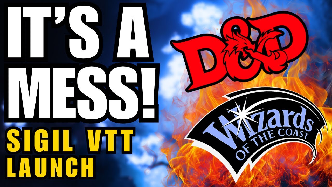 Запуск Sigil VTT в D&D &mdash; это уже катастрофа!