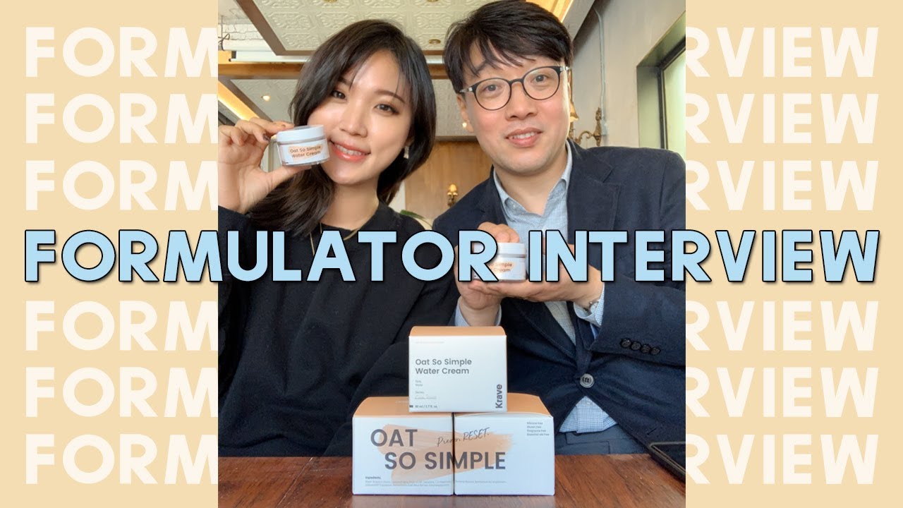 🌾Oat So Simple Water Cream Formulator Interview | 