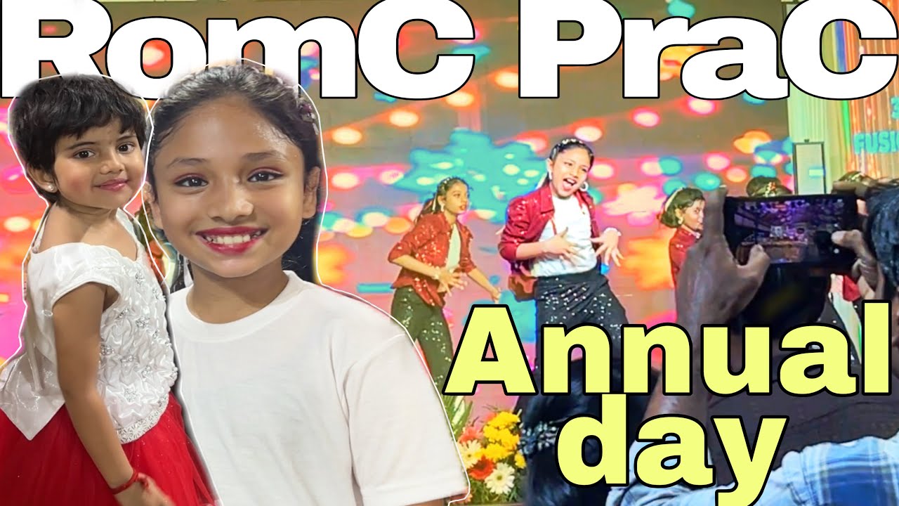 Prac Sets Stage On Fire 🔥 Back 2 Dance School Annual Day Celebration⁉️Roma Cute Guitar Performance😍