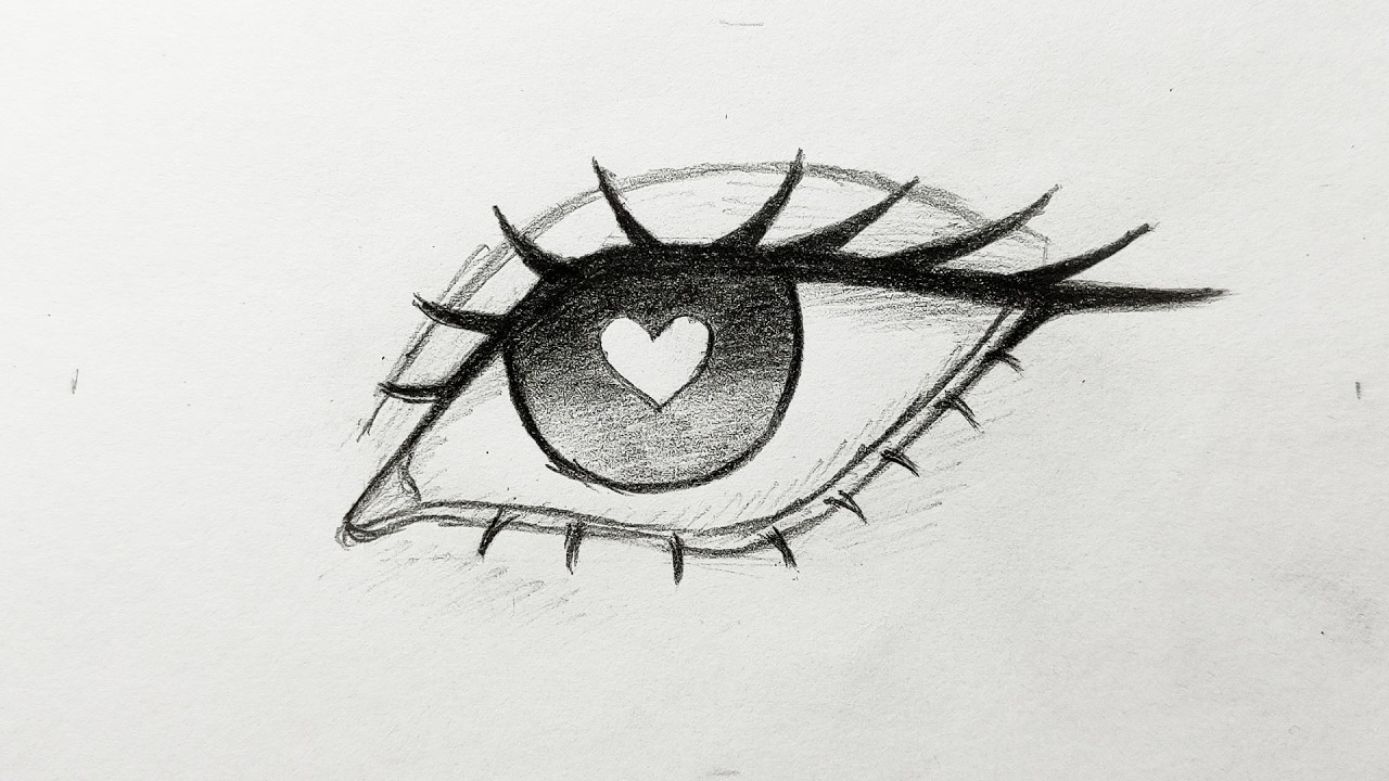 How to Draw Cute Eyes | Easy Step by Step Tutorial for Beginners