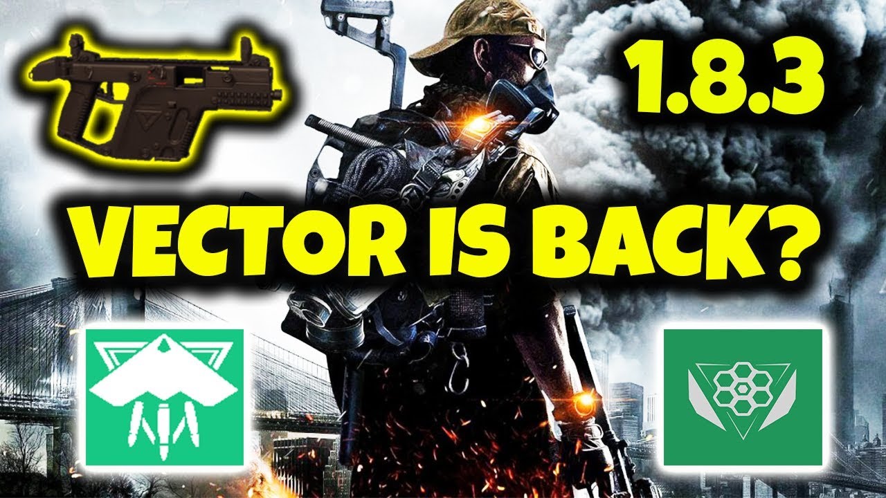 THE VECTOR IS BACK | STRIKER HYBRID BUILD (THE DIVISION 1.8.3)
