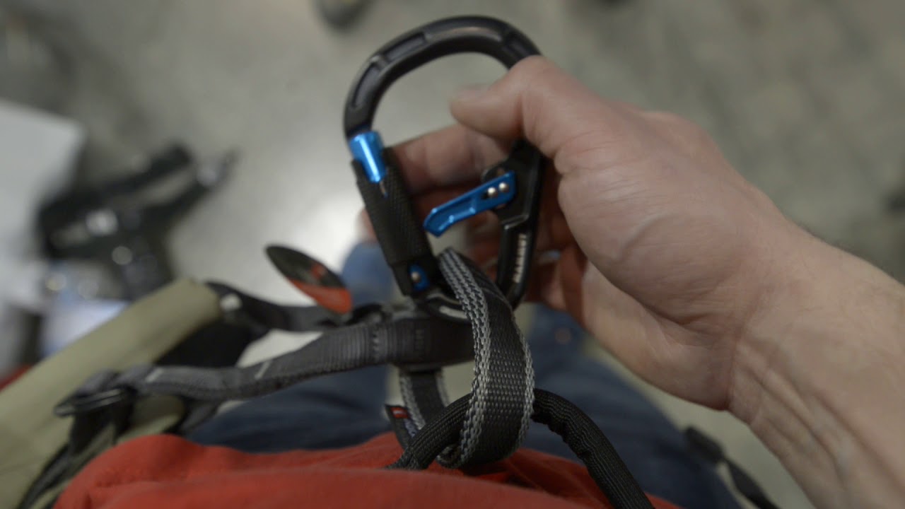 Mammut Bionic Crosslock belay carabiner