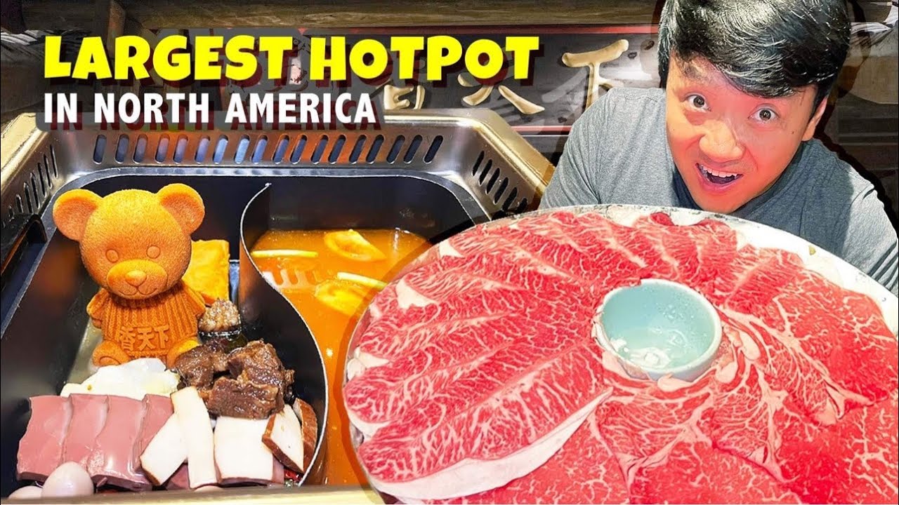 САМОЕ БОЛЬШОЕ ХОТПОТЕ В СЕВЕРНОЙ АМЕРИКЕ! ПИР С ГОВЯДИНОЙ ВАГЮ В Wagyu House