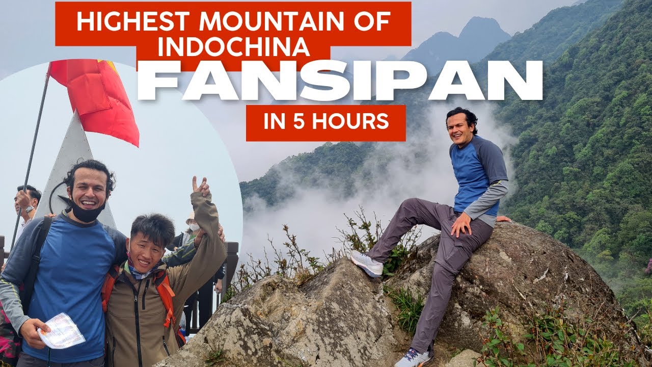 Climbing Highest Mountain of Indochina | Fansipan (3143m) in 5 hours | Vietnam Trekking