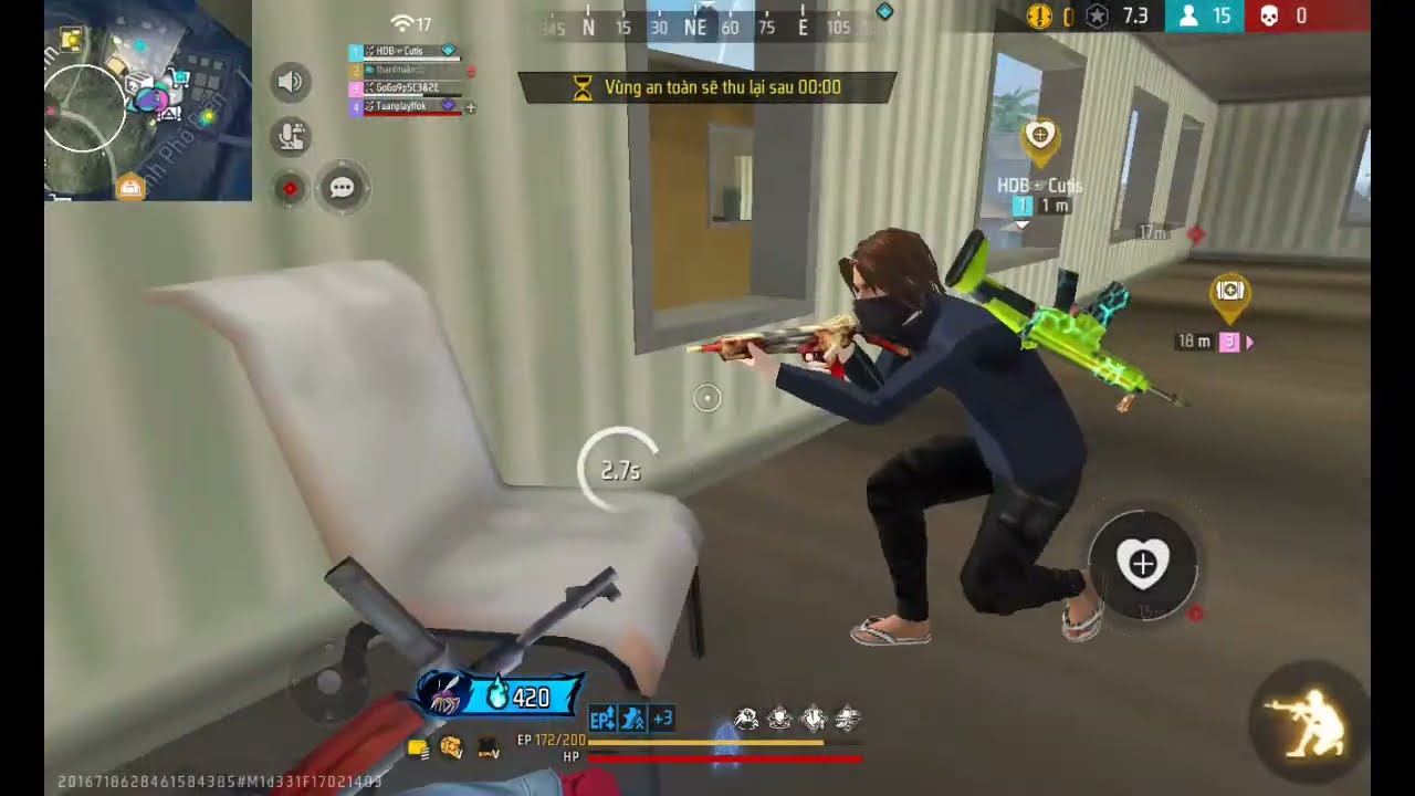 Live:free fire:cày thông thạo mp40 cho đến khi lấy đc skin vĩnh viễn😎😎😎🤣🤣🤣