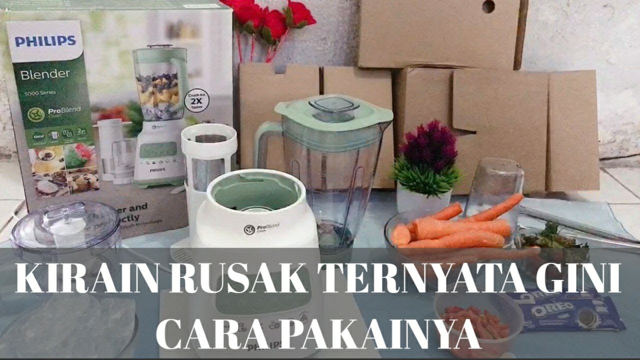 REVIEW BLENDER PHILIPS 5000 SERIES HR 2223 TERBARU LENGKAP