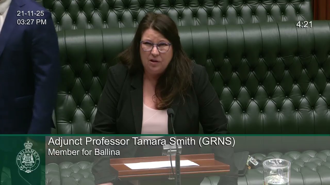 Tamara Smith MP: Children (Criminal Proceedings) and Youth Offenders Legislation Amendment Bill 2025