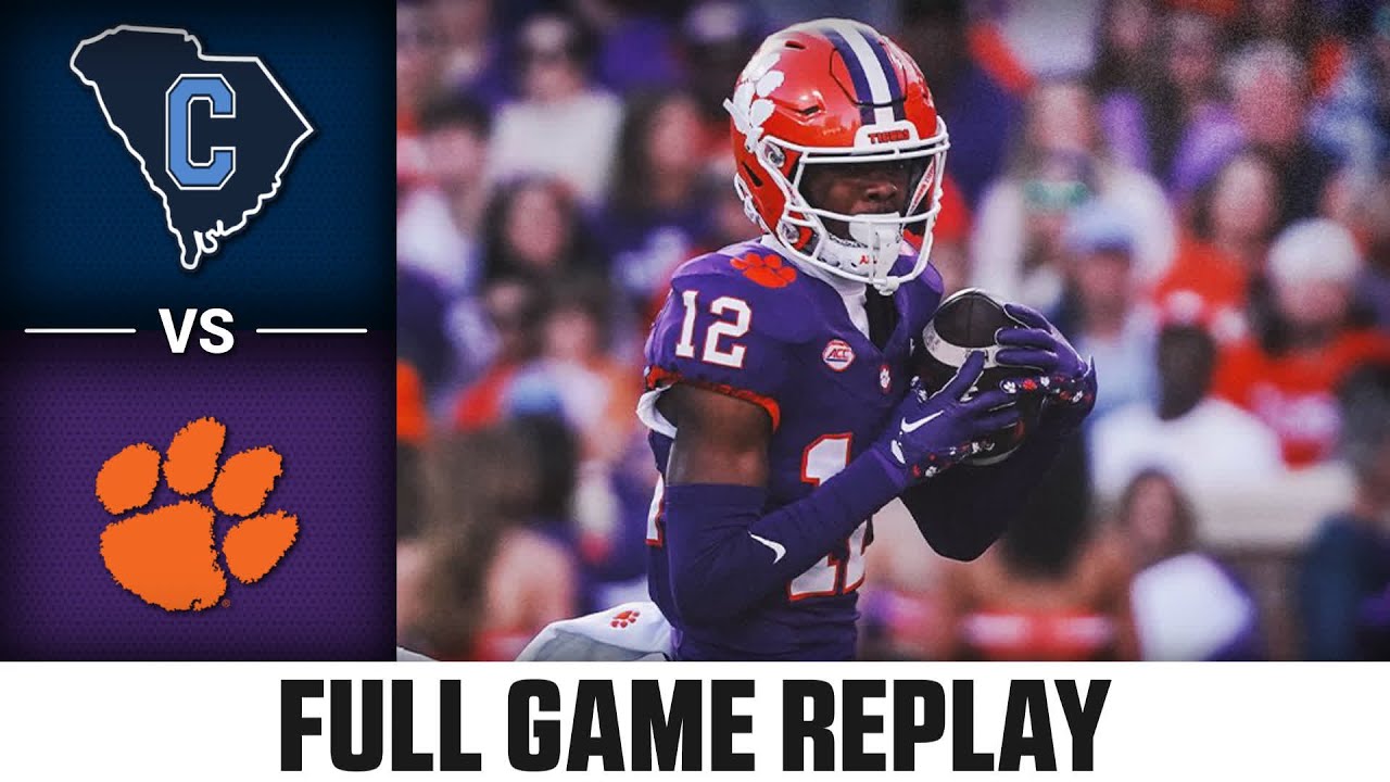 The Citadel vs. Clemson Full Game Replay | 2024 ACC Football