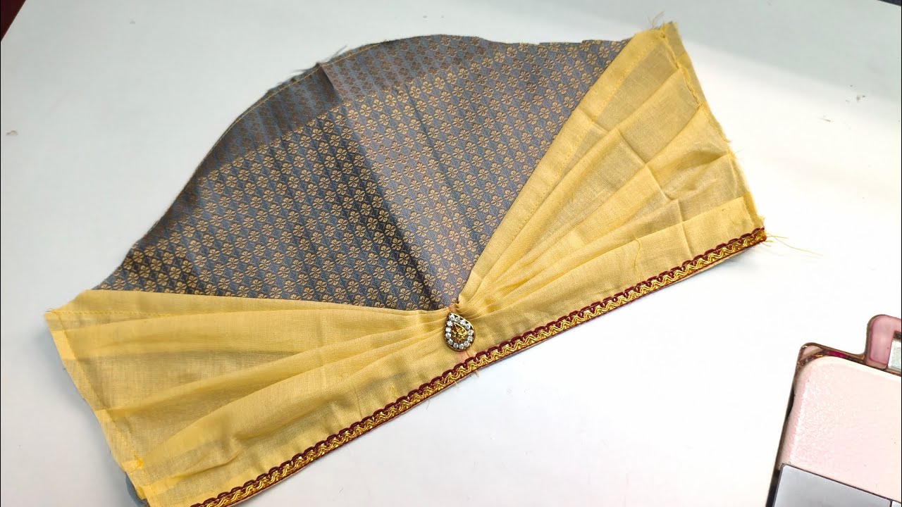 New blouse sleeve design cutting and stitching 