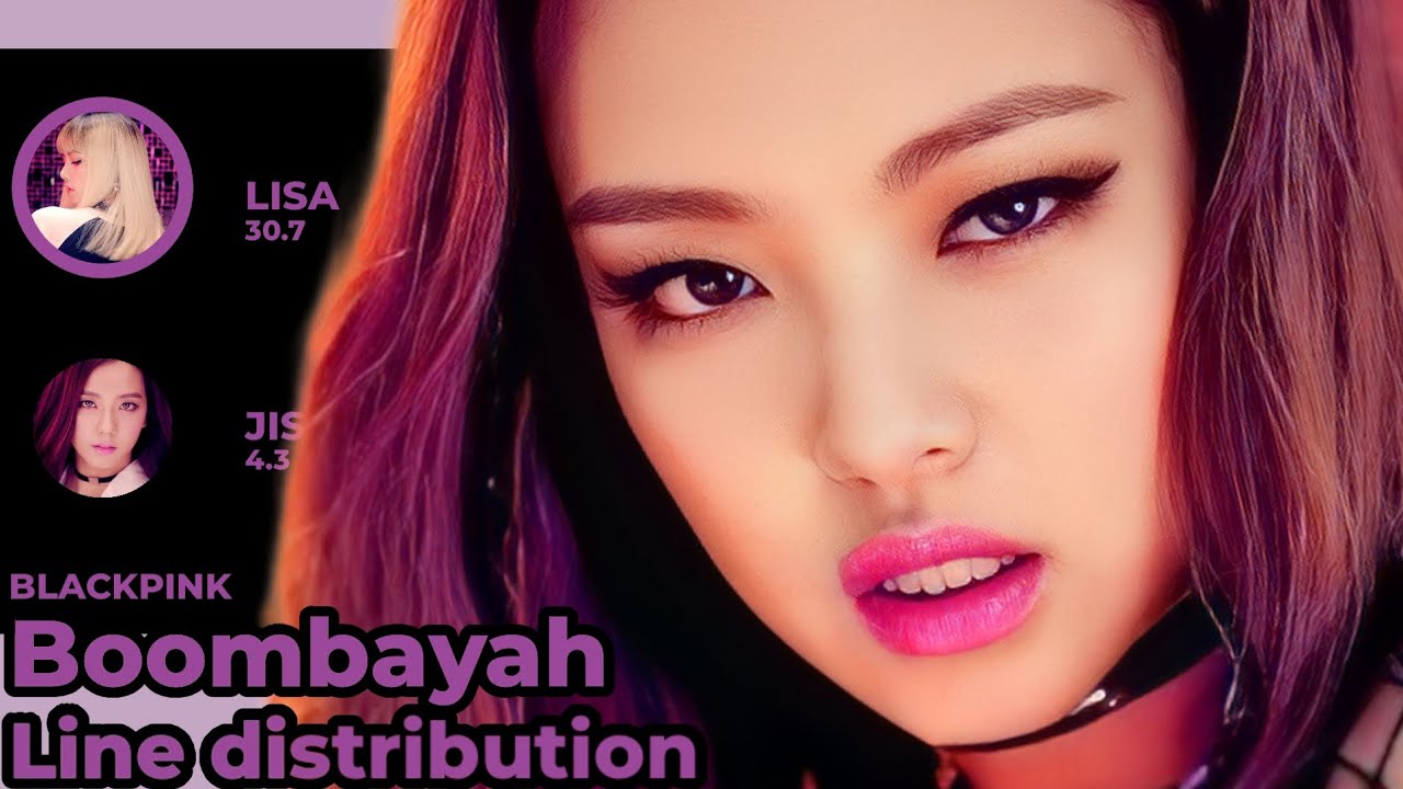 [REQUEST #10] BLACKPINK / BOOMBAYAH (LINE DISTRIBUTION)