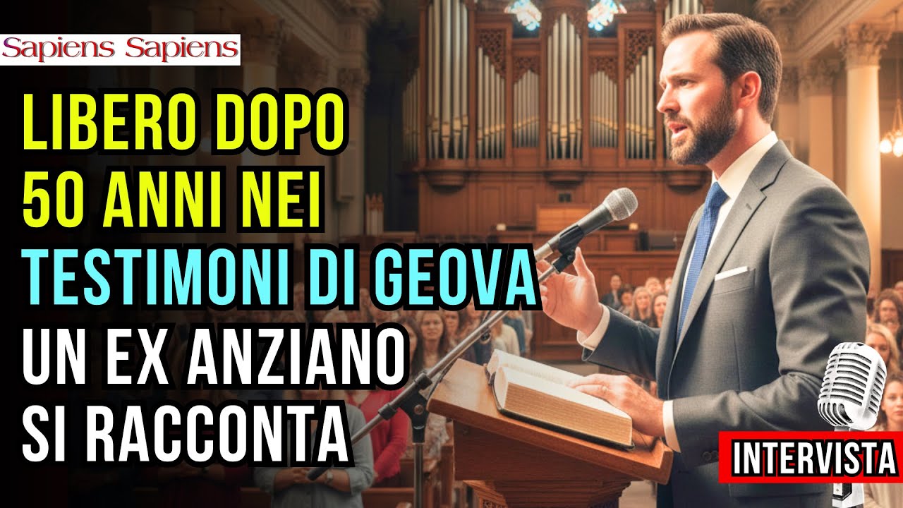UN EX ANZIANO DEI TESTIMONI DI GEOVA SI RACCONTA: 