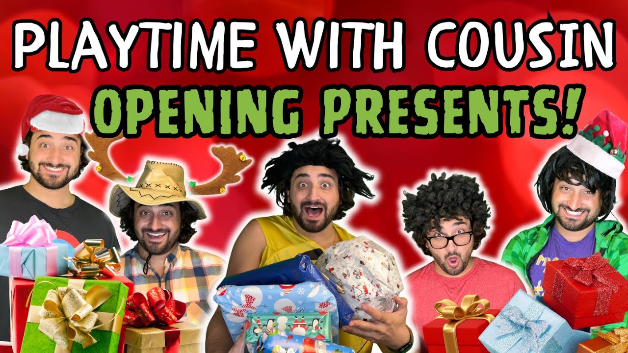 Opening Presents! | Playtime w/ Cousin