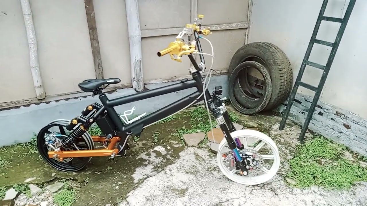 semi rollingshasis bmx cub pesenan dulur sulawesi utara, aksesorisnya jan jozz #bmxcub #bmxmotor