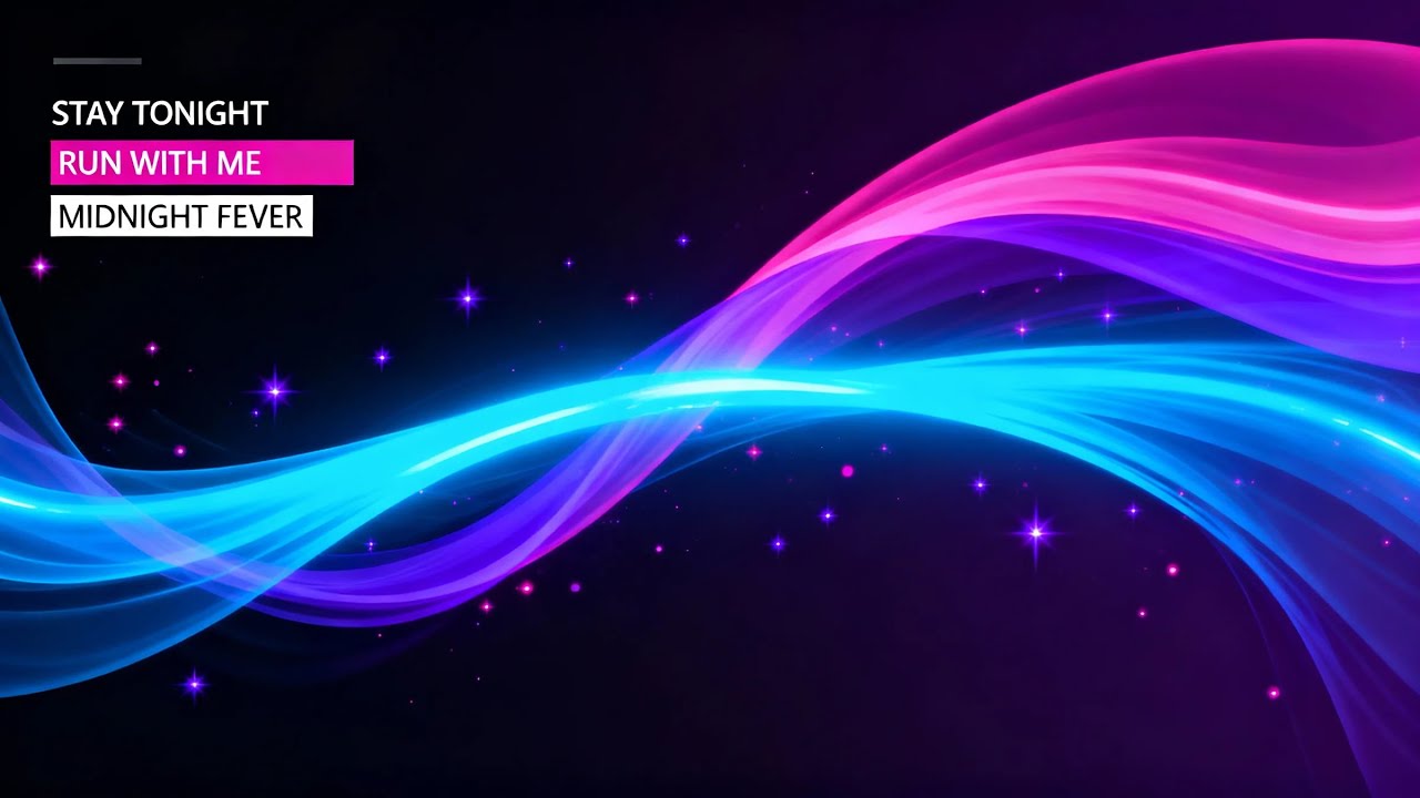 Stay Tonight | Emotional Pop Dance Song | Midnight Fever Vibes - Stay While We’re Broken